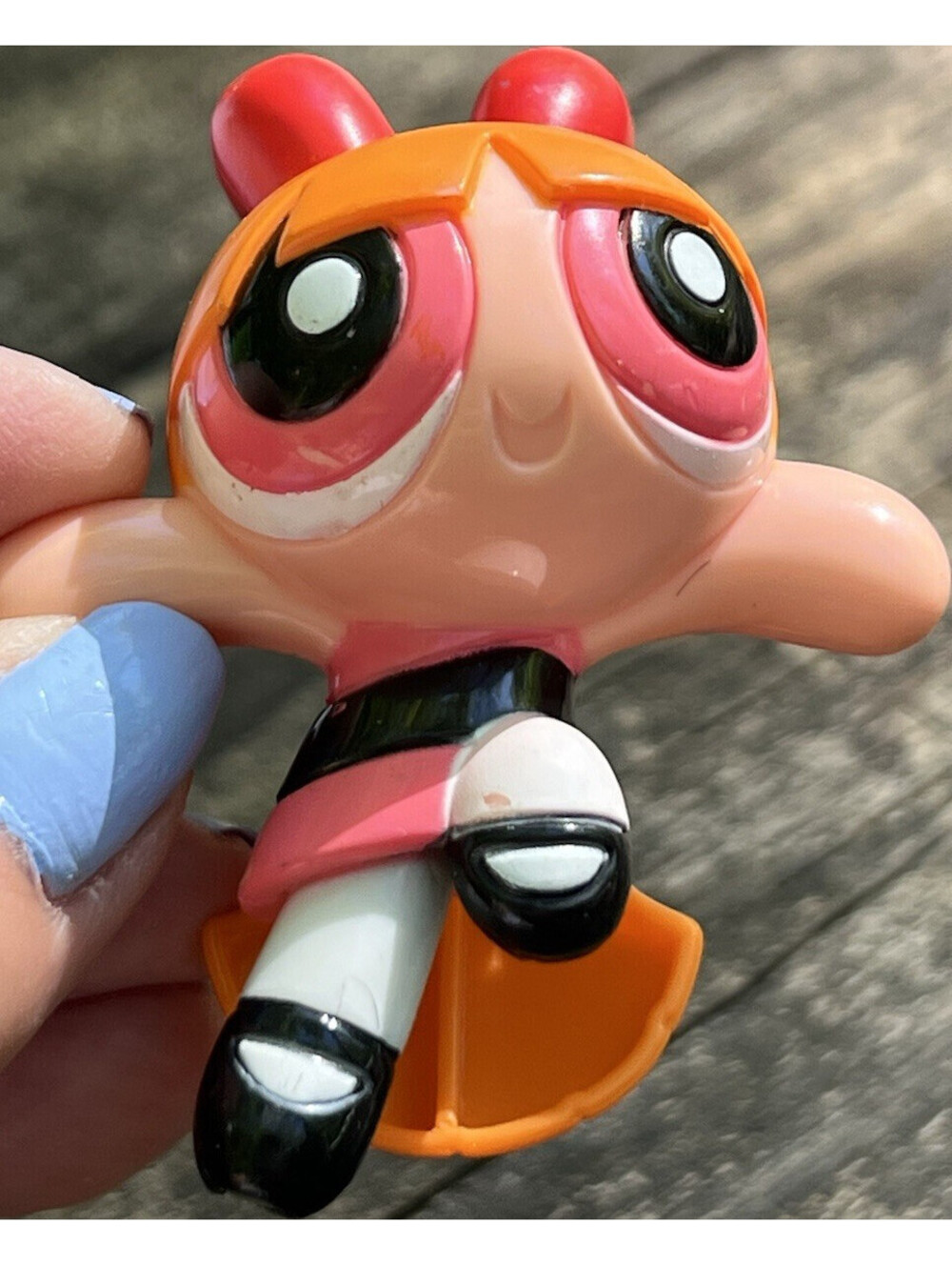 Vintage 2002  Burger King Powerpuff Girls Blossom Action Figure